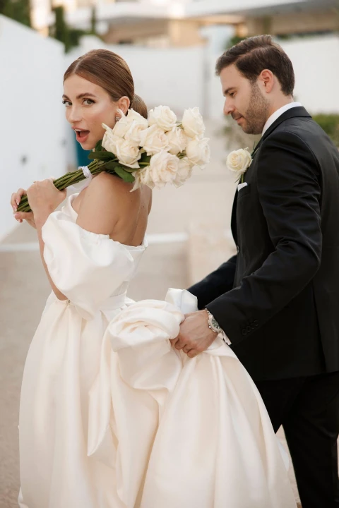 A Glam Wedding for Kristina and Nikos
