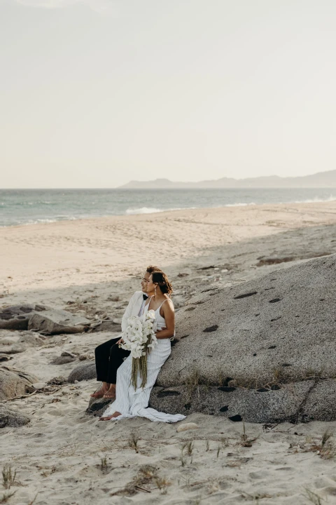 A Beach Wedding for Rebecca and Robert
